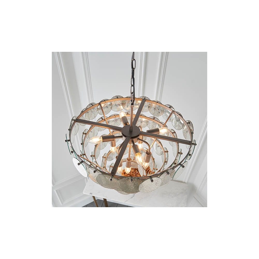 Bella Antique Silver with Mercury Glass