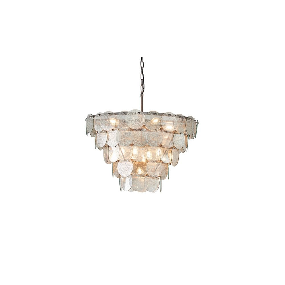 Bella Antique Silver with Mercury Glass