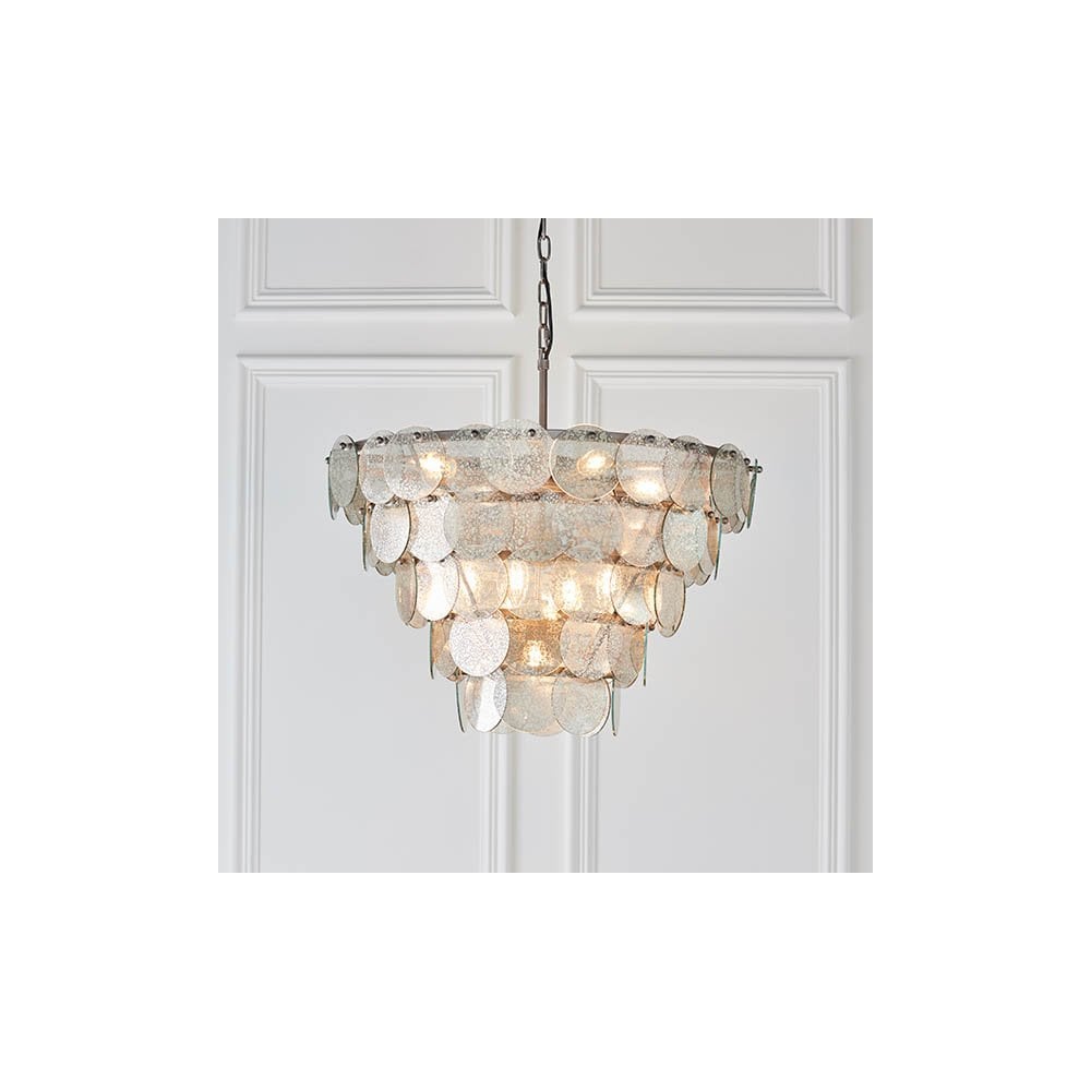 Bella Antique Silver with Mercury Glass