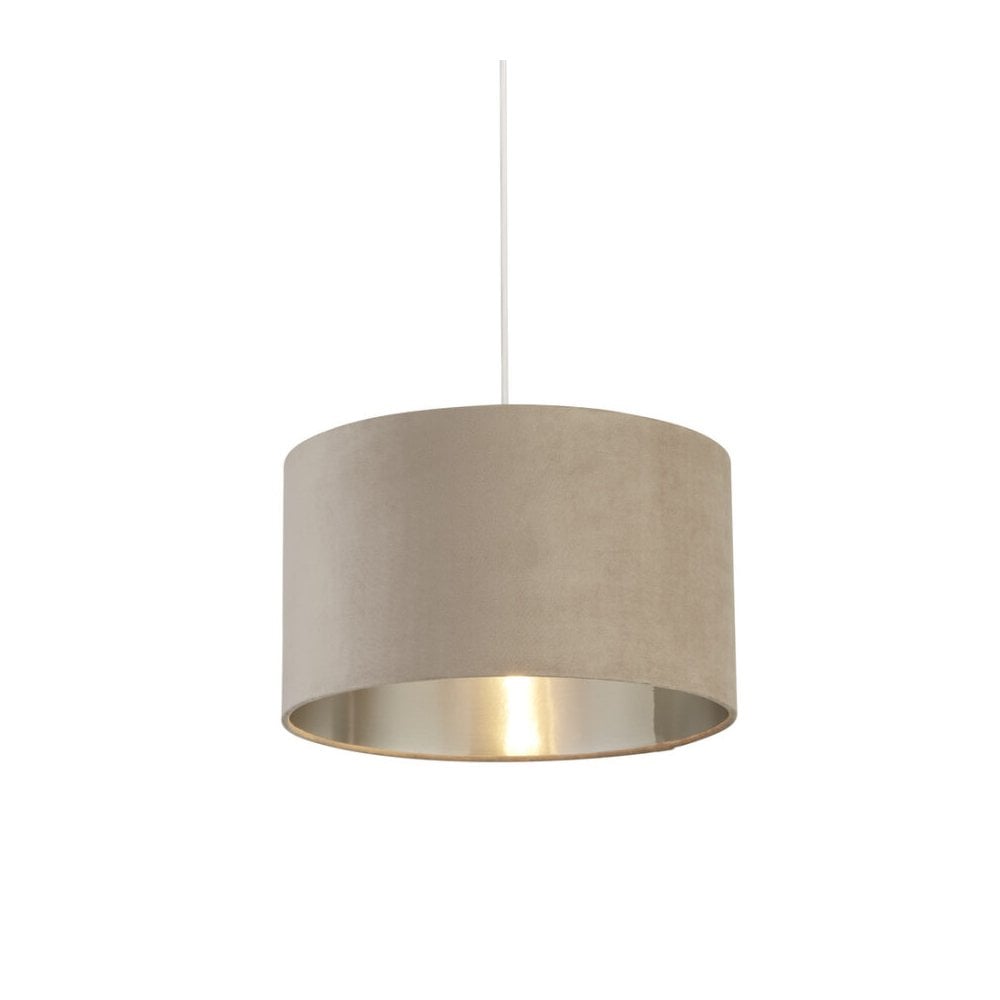 38cm Tauple Velvet Drum Shade