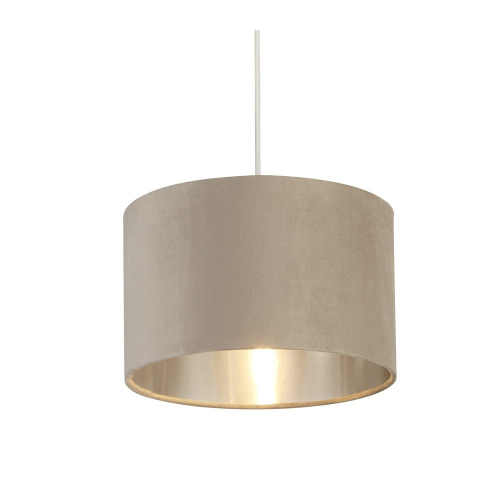 28cm Tauple Velvet Drum Shade
