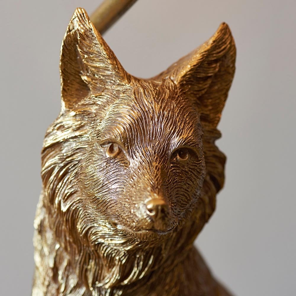 Fox Table Lamp C/W Shade