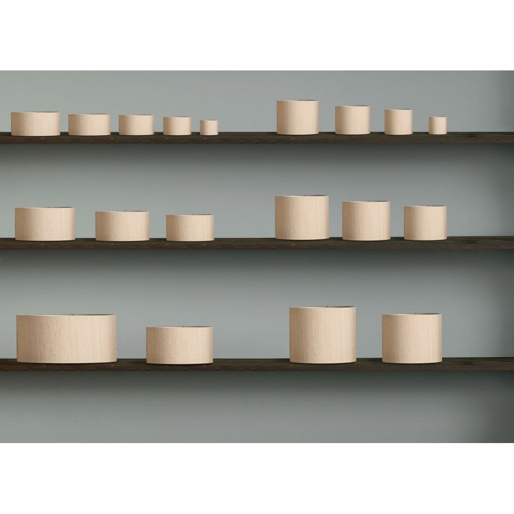 Drum Medium 40CM 100% Silk Shade with Shade Colour Options
