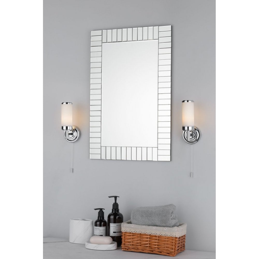 Century 1-Light Polished Chrome Bathroom Wall Bracket