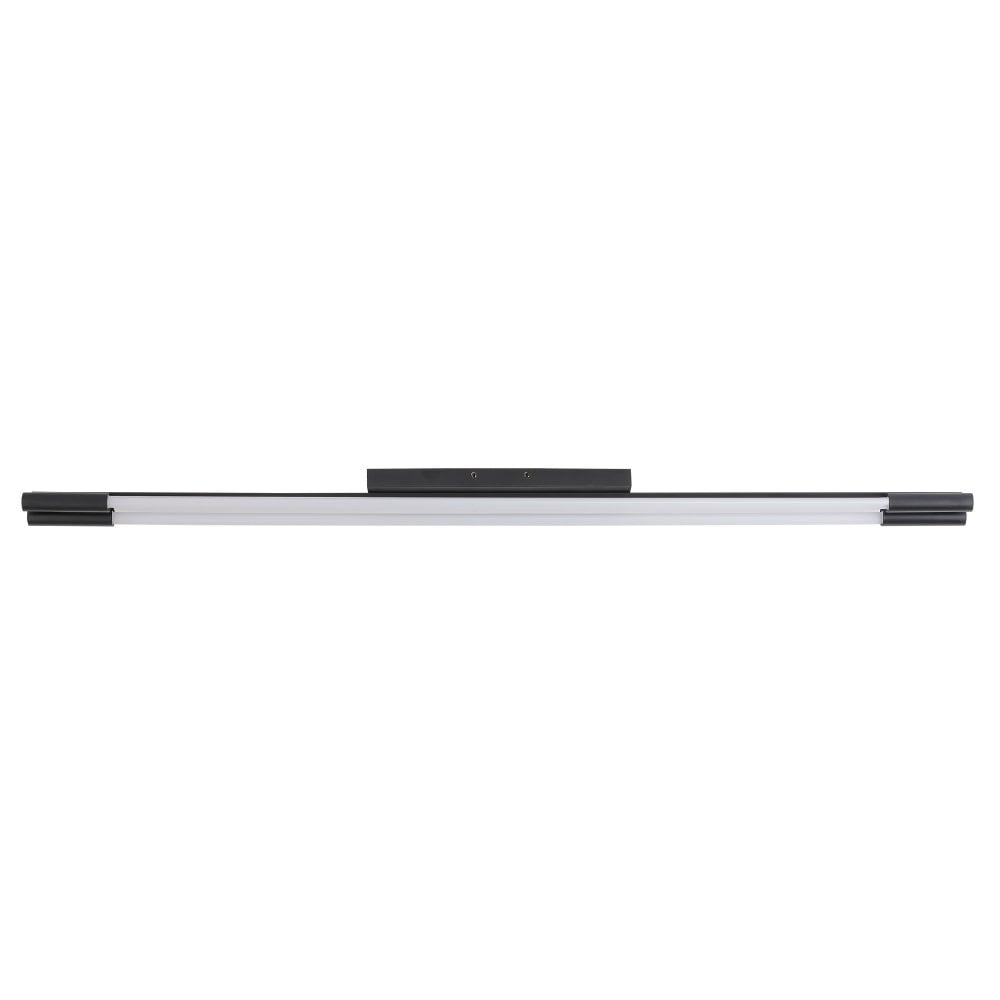 Nova Fluorescent Light in Matt Black