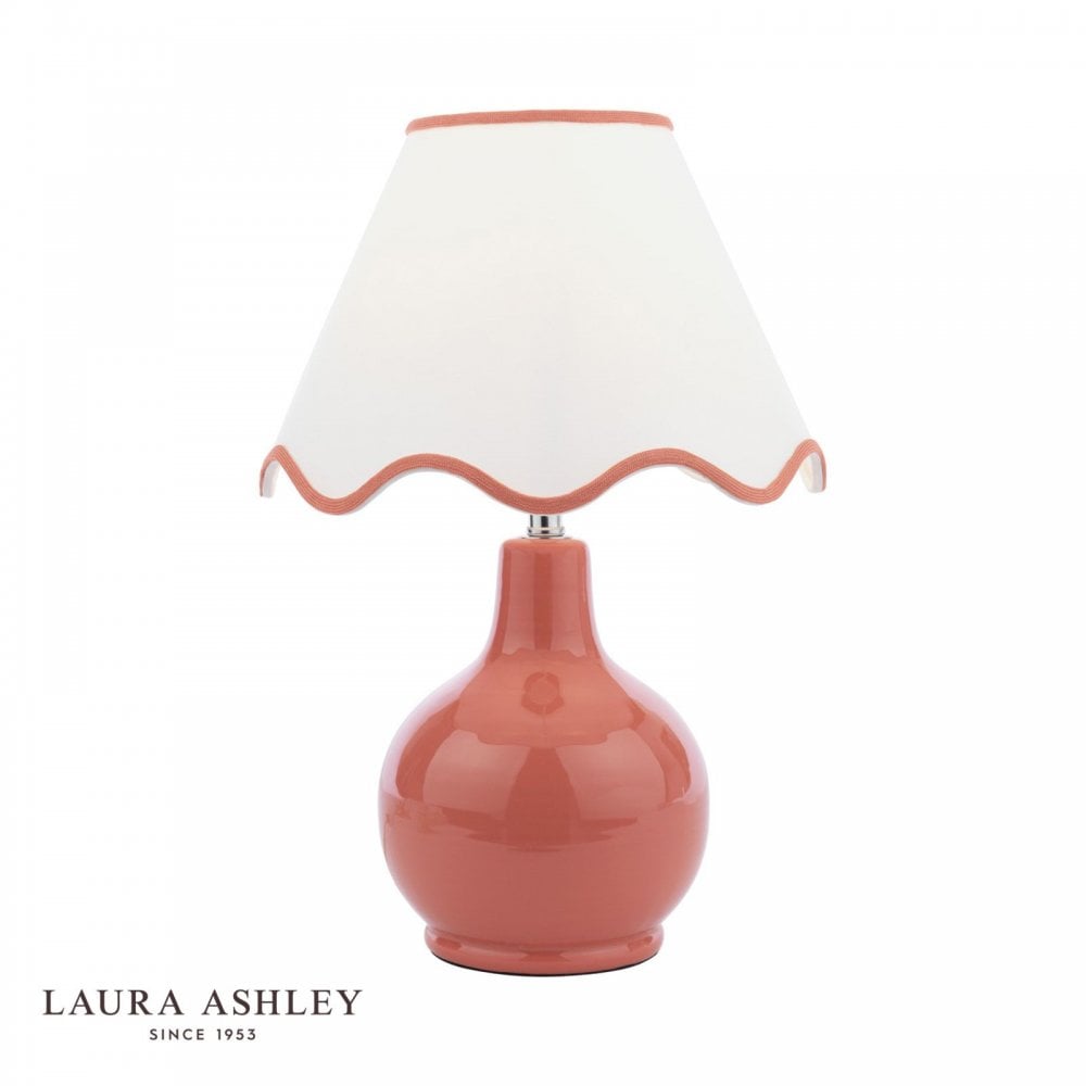 Bramhope Terracotta Table Lamp C/W Shade