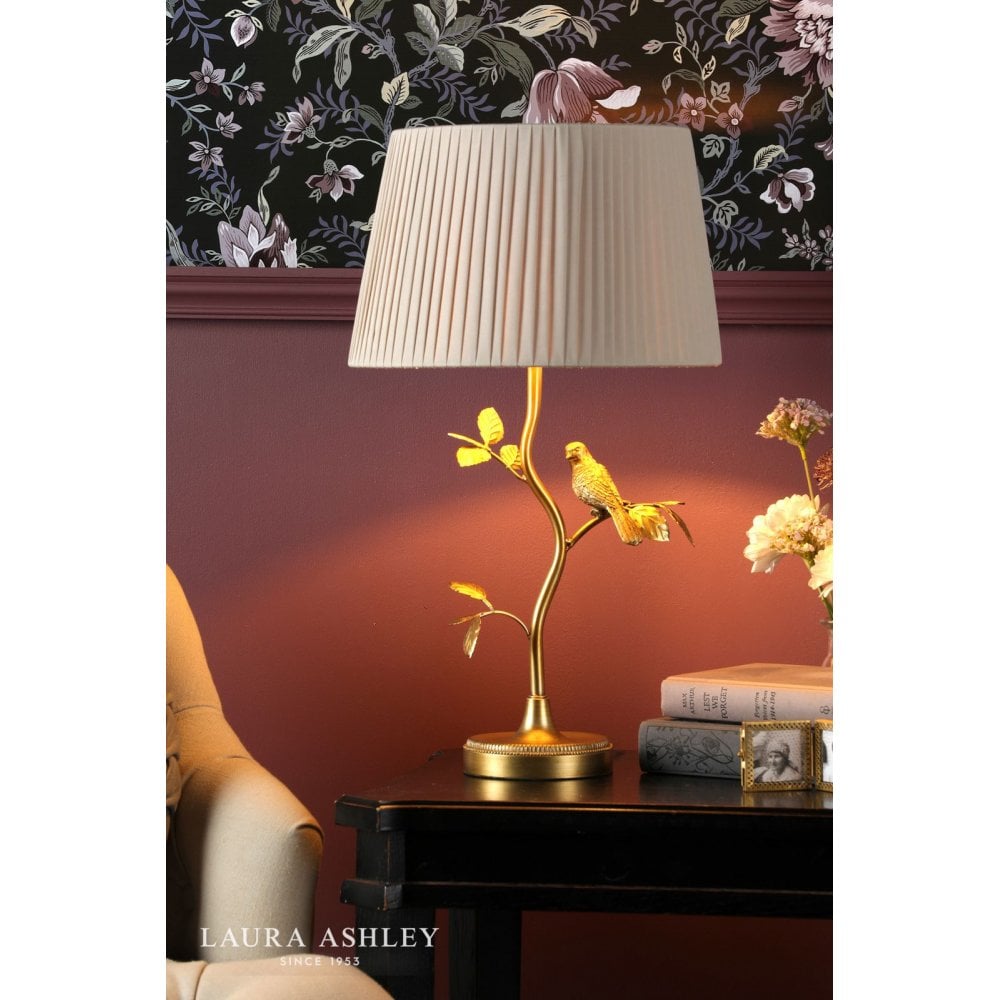 Egelton Aged Brass Table Lamp C/W Shade