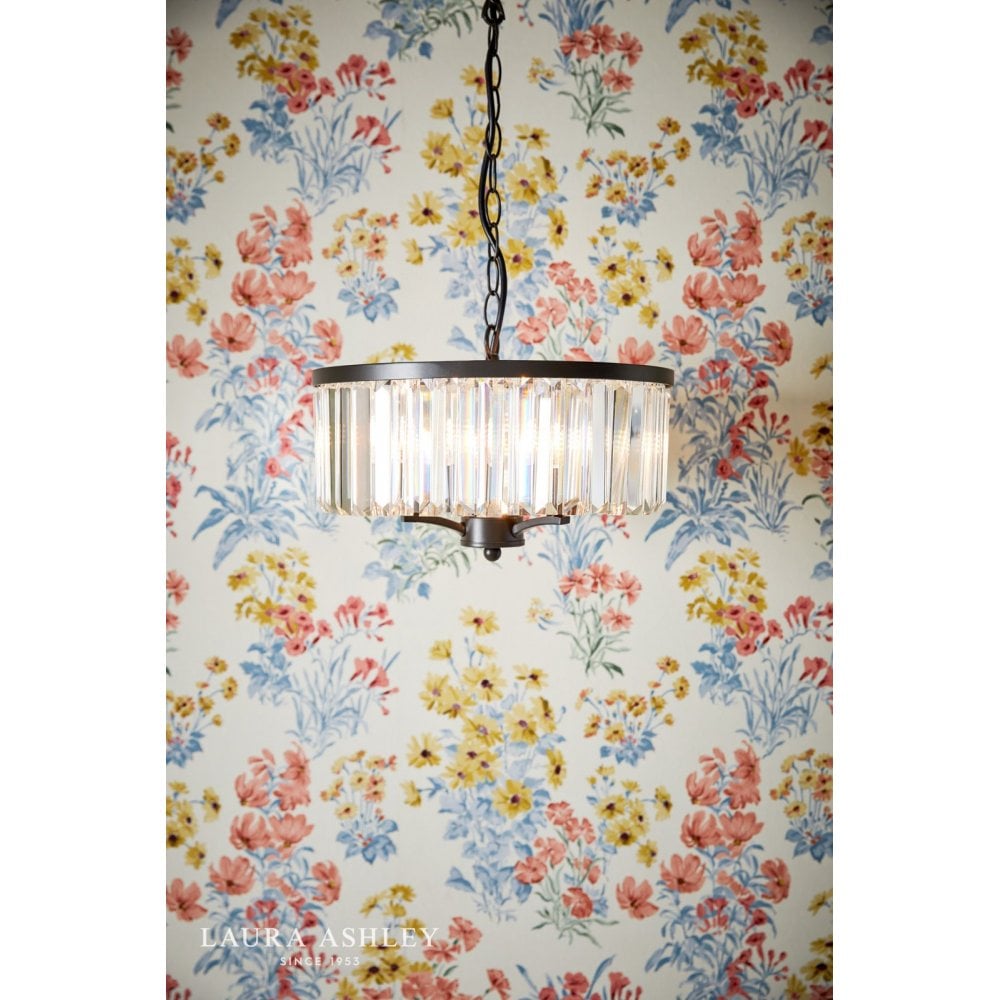Elkwood 3 Light Pendant in Black