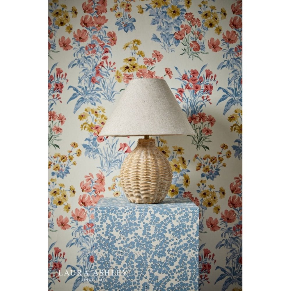 Fernhill Matt Cream Table Lamp C/W Shade