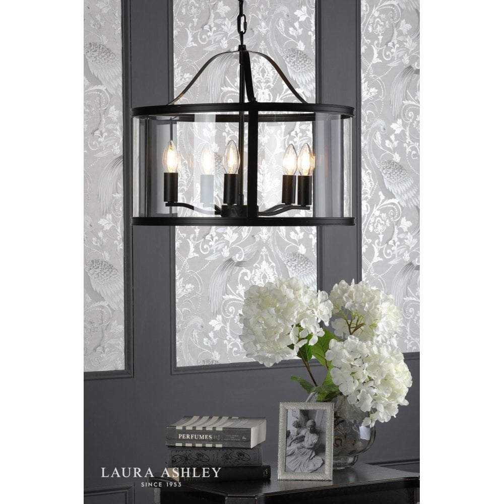 Harrington 5 Light Matt Black Pendant
