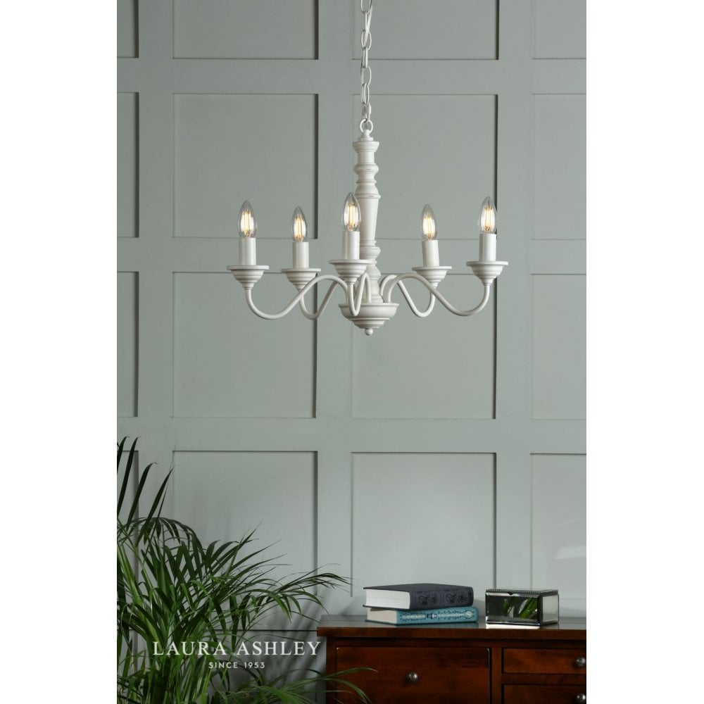 Tate 5 Light in Distressed Wood Pendant