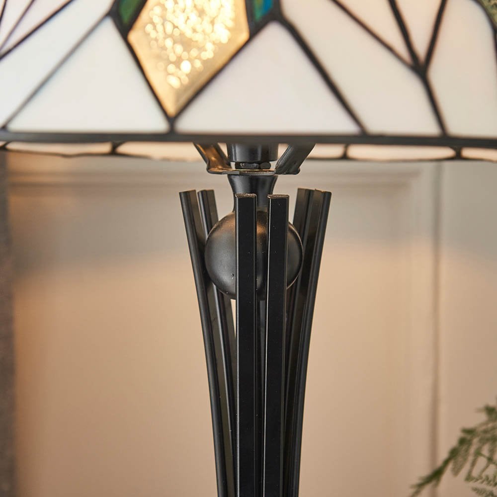Astoria Medium Table Lamp Tiffany Style