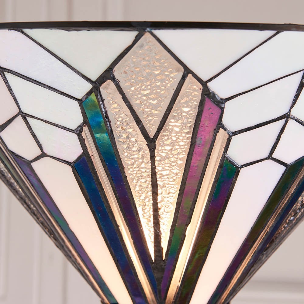 Astoria Uplighter Floor Lamp Tiffany Style