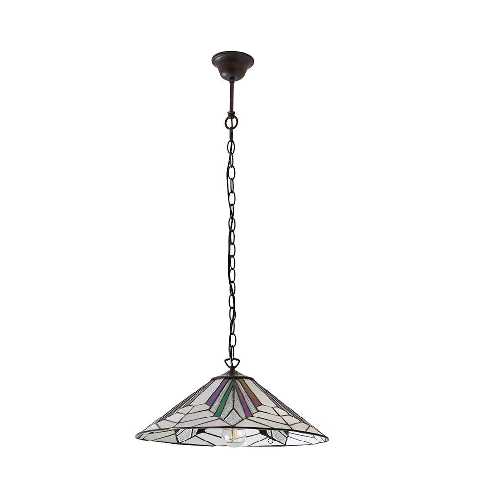 Astoria Large Ceiling Pendant Tiffany Style