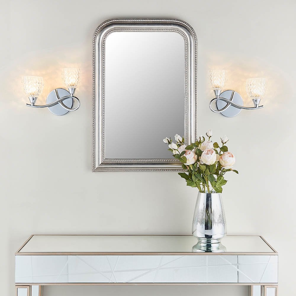 Boyer 2 Light Left in Chrome Finish