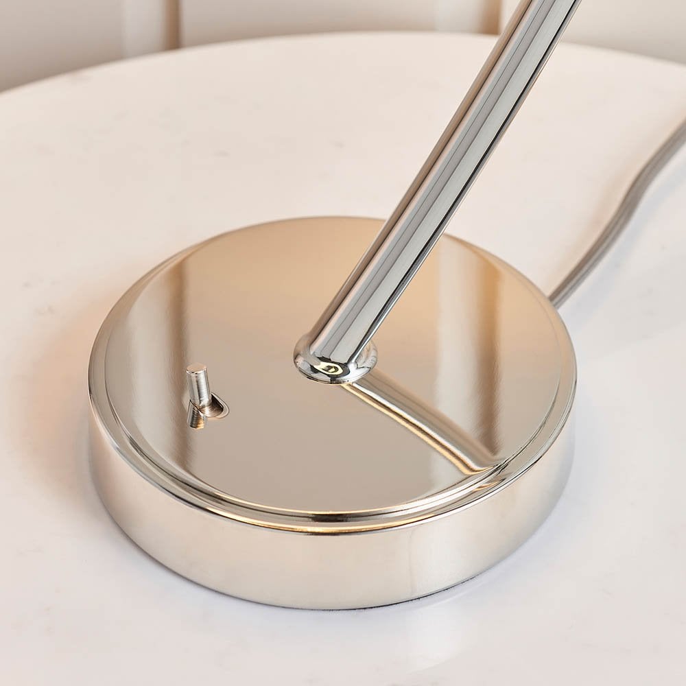 Josephine Curved Table Lamp C/W Shade