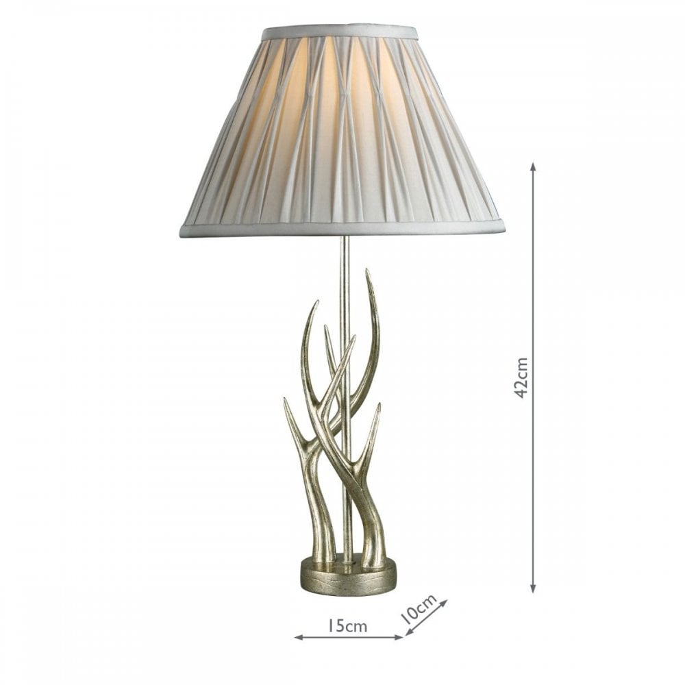 Mulroy Champagne Antler Table Lamp Base Only