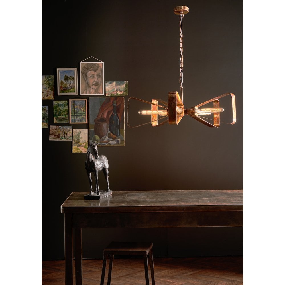 Yavanna 5 Light Pendant in Oiled Copper