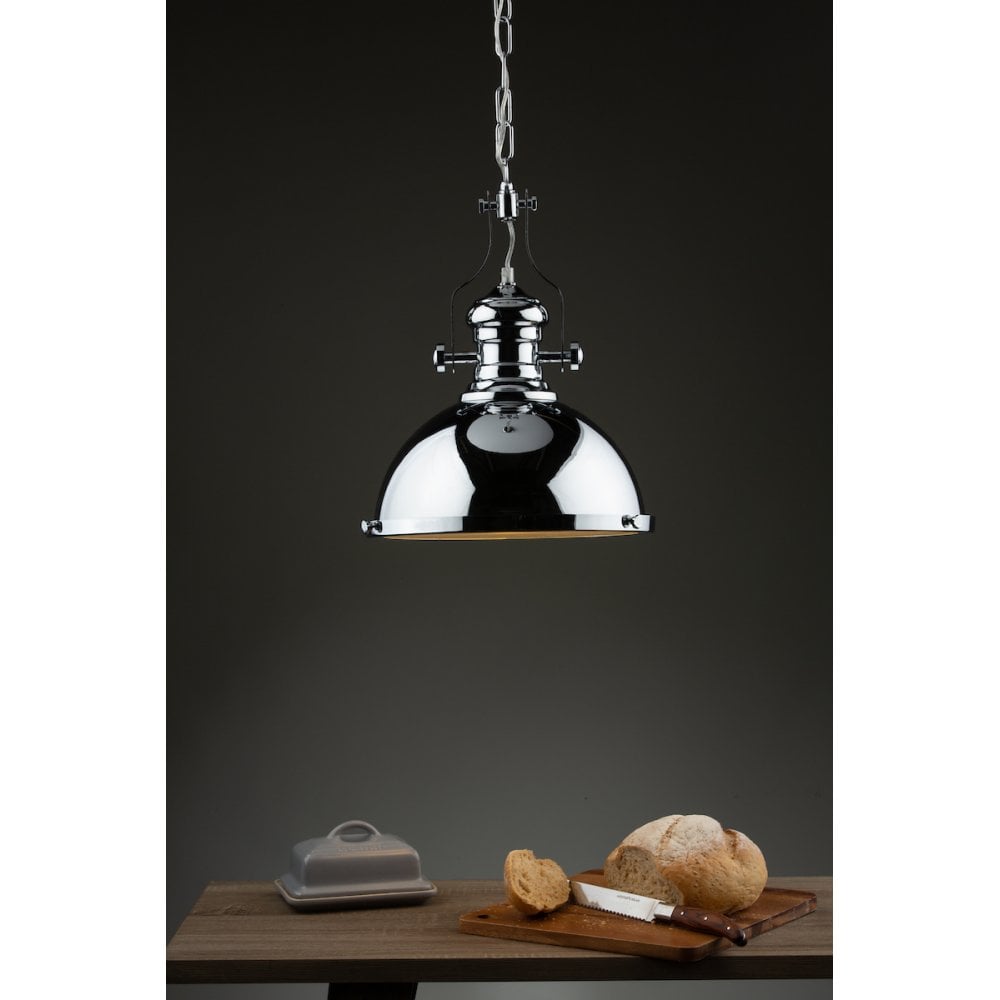 ARONA 1 Light PENDANT POLISHED CHROME