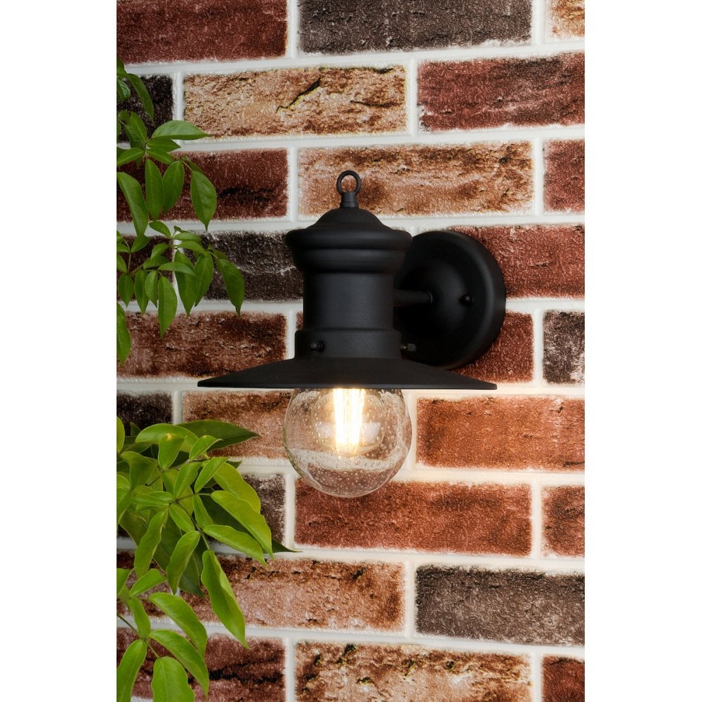 Sedgewick Outdoor Wall Light in Black IP44
