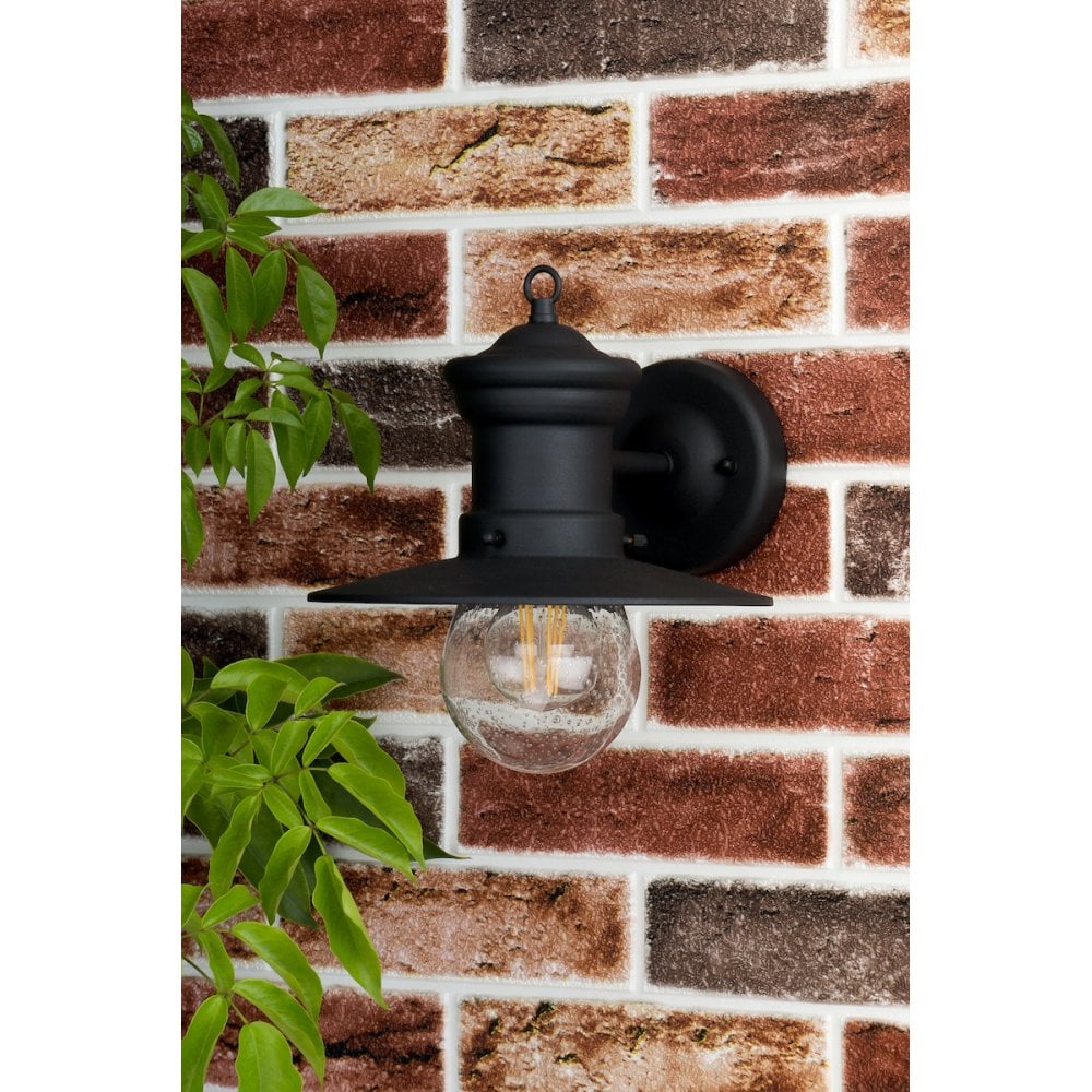 Sedgewick Outdoor Wall Light in Black IP44