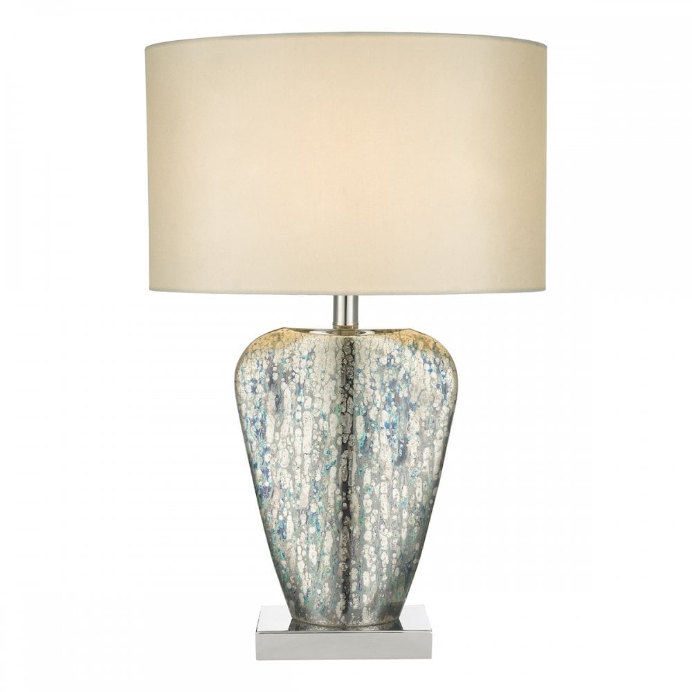 Syracuse Mercury Gold Table Lamp C/W Shade