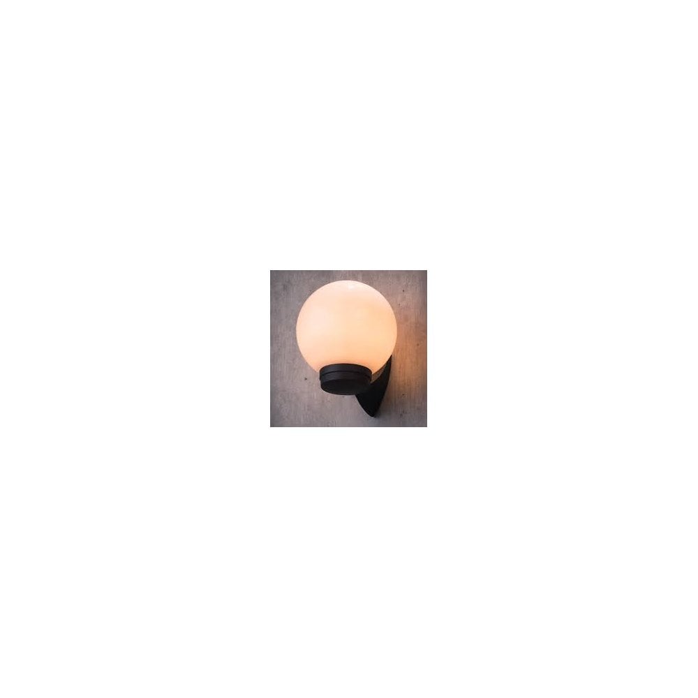 York Opal Globe Wall Lantern IP44