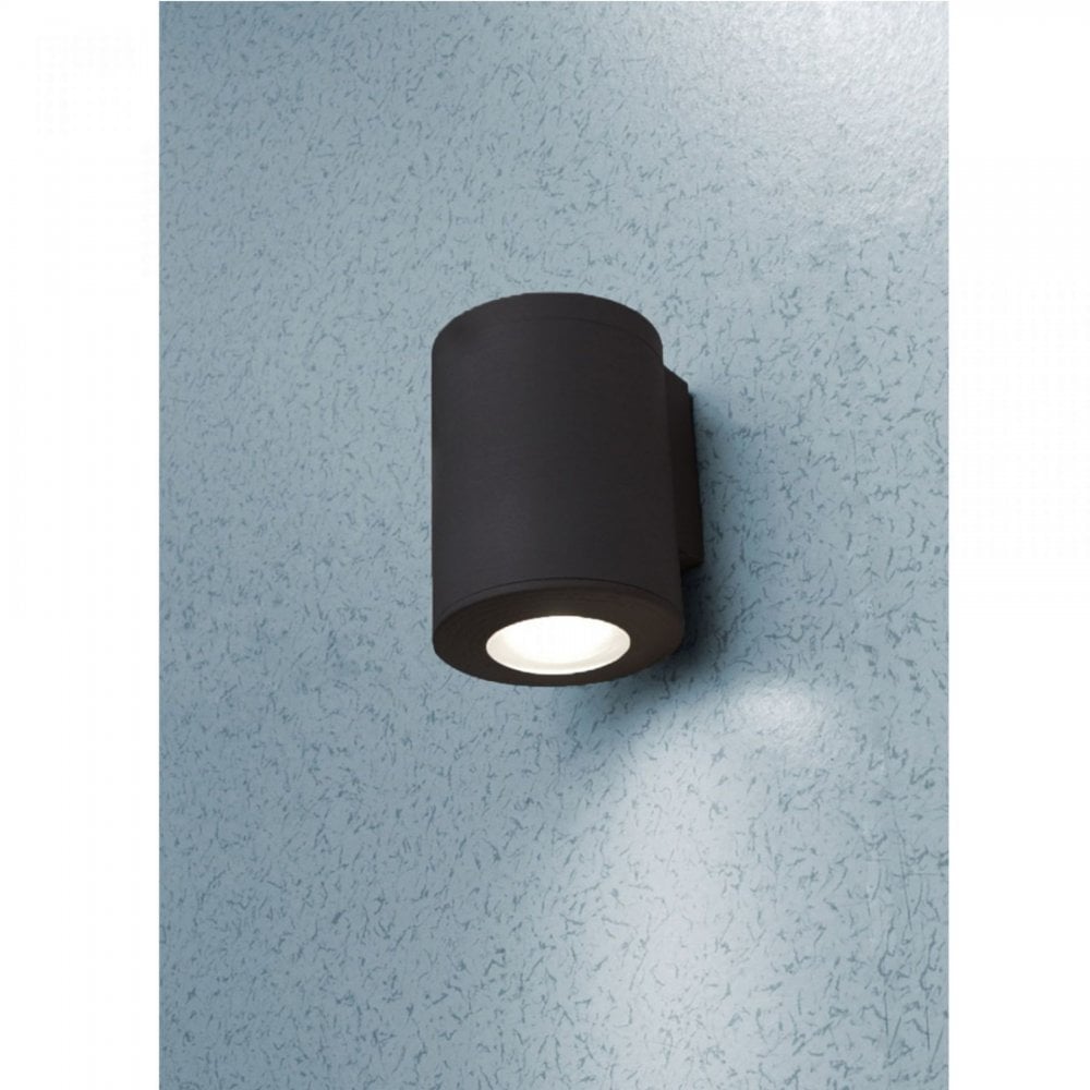 Franca 90 Black LED 3.5W Single Wall Light