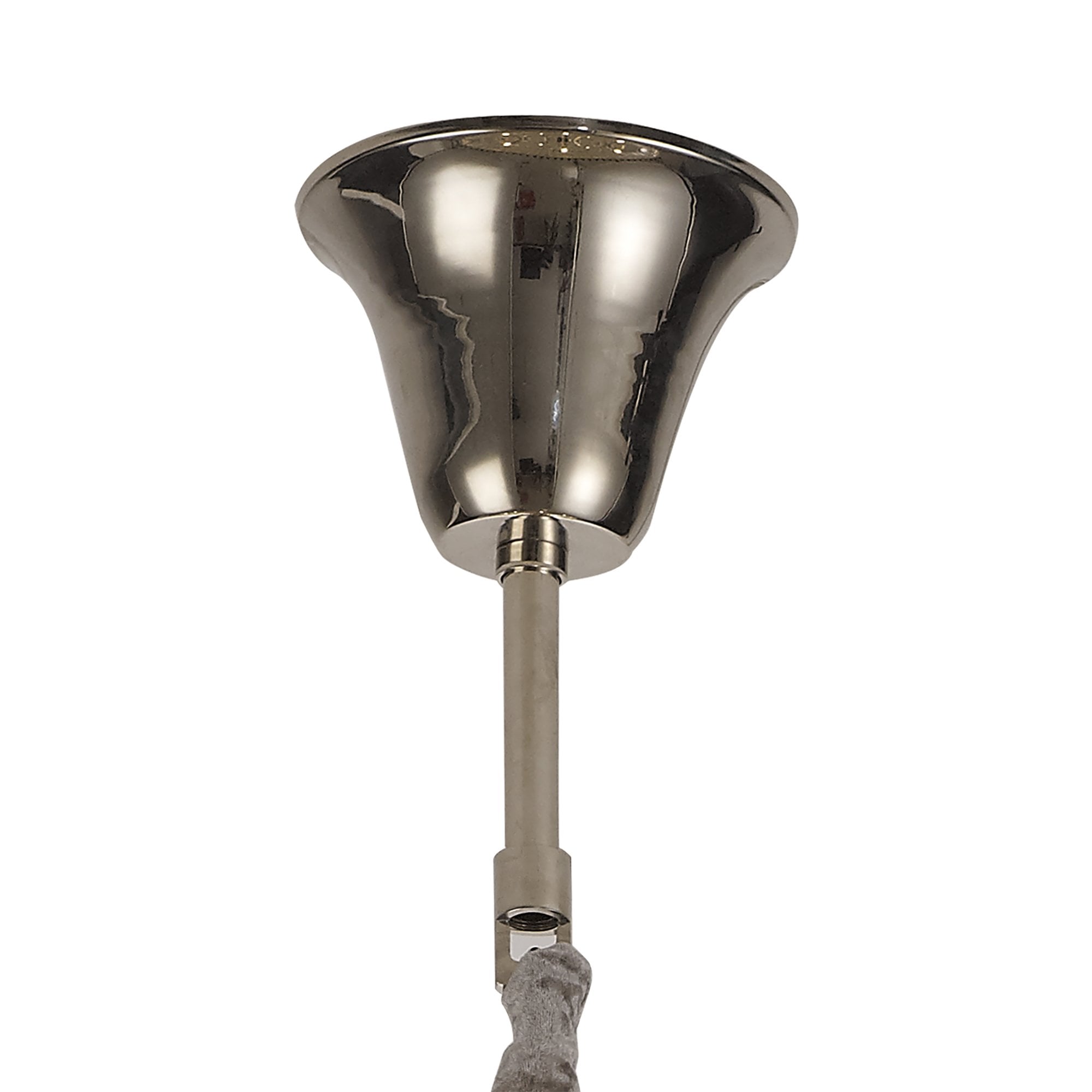 Donard Polished Nickel 19 Light Tiered Chandelier with Clear Glass
