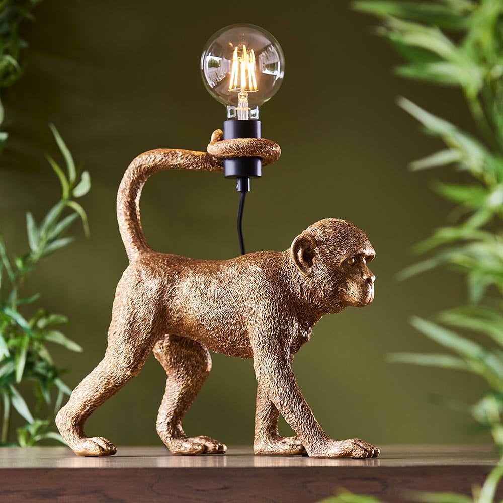 Capuchin Table in Satin Brass