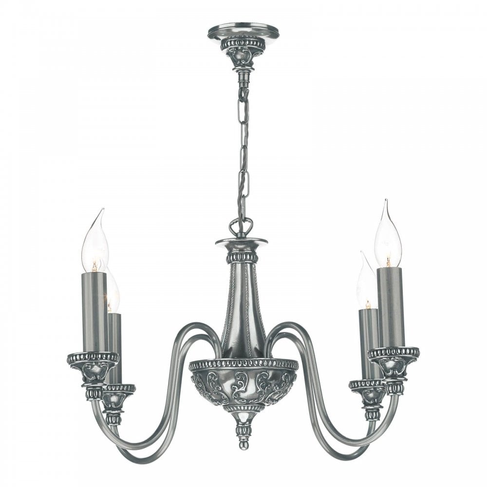 Bailey 4 Light Pewter Pendant
