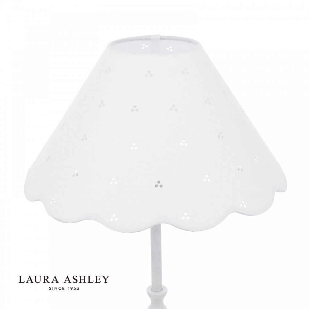 Cordwell Matt White Table Lamp C/W Shade