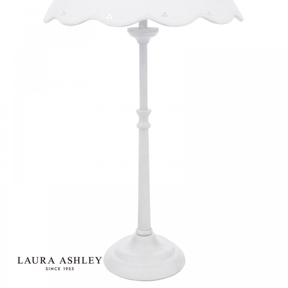 Cordwell Matt White Table Lamp C/W Shade
