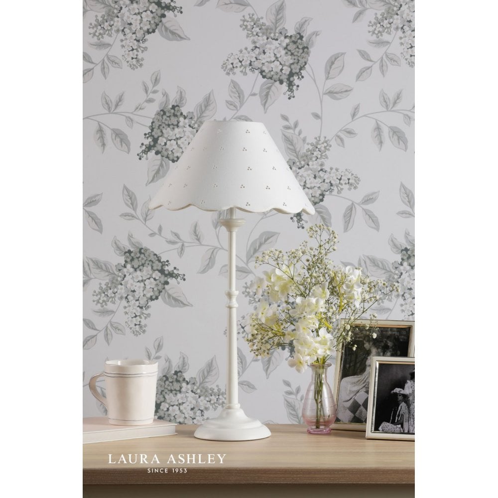 Cordwell Matt White Table Lamp C/W Shade