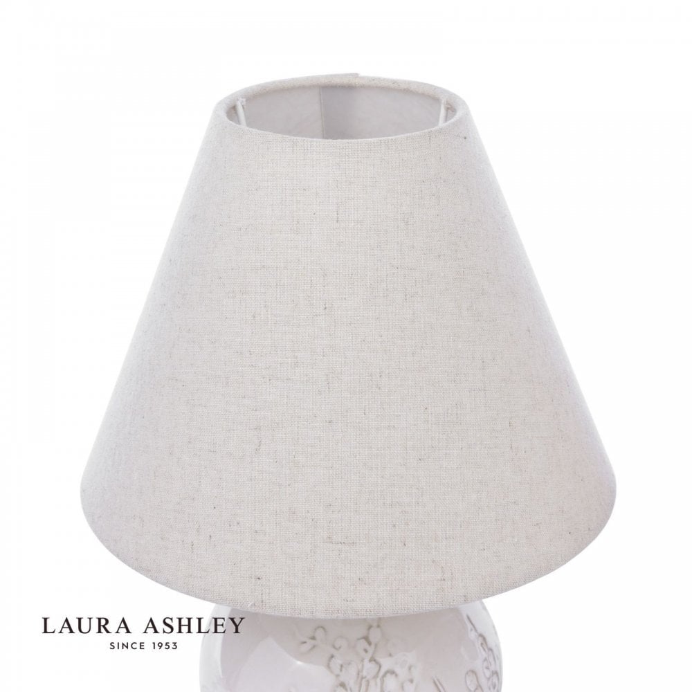 Pussywillow Twin Pack Cream Table Lamp C/W Shades