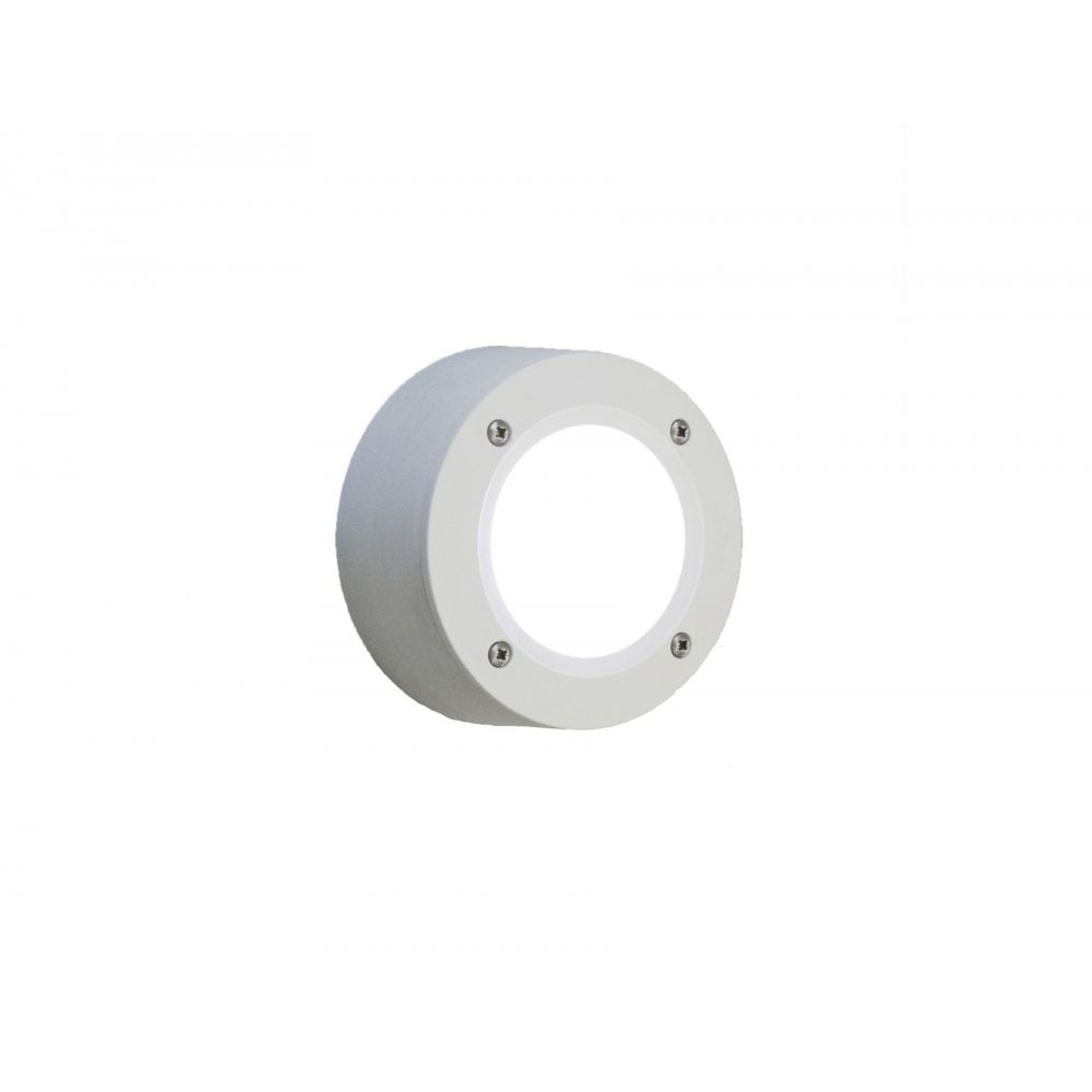 Extra Leti 100 Round Surface Mounted Grey with Opal Diffuser