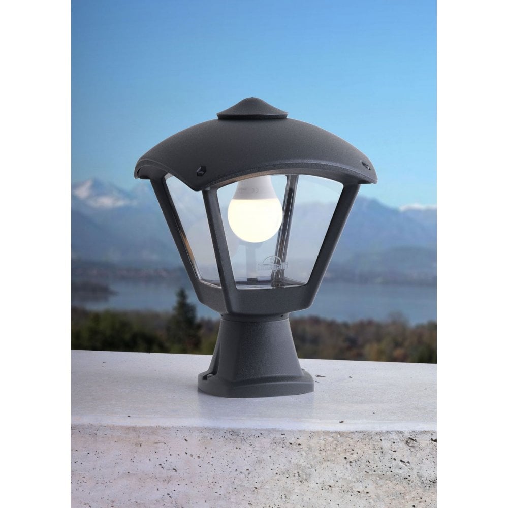 Disma Dario Black Post Top Light