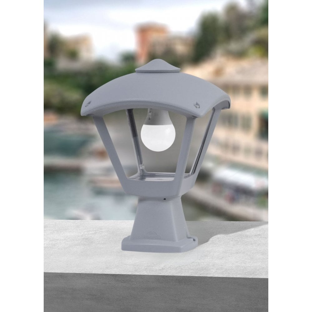 Disma Dario Grey Post Top Light