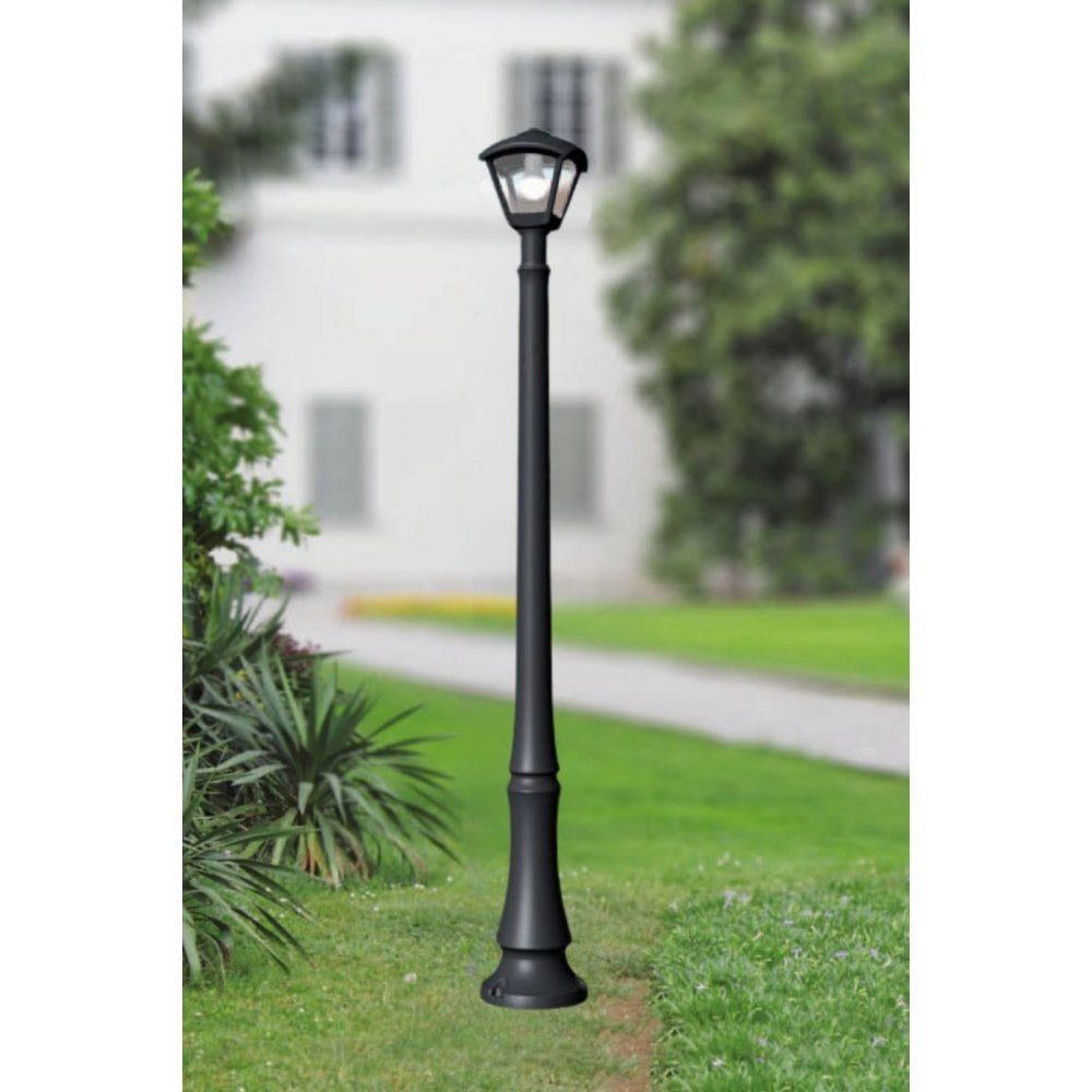 Dino Dario 8.5W Post Light in Black