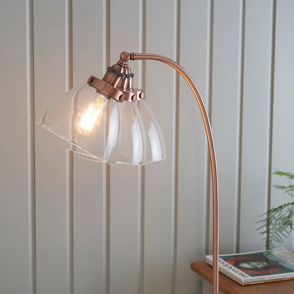 Hansen Floor Lamp in Copper