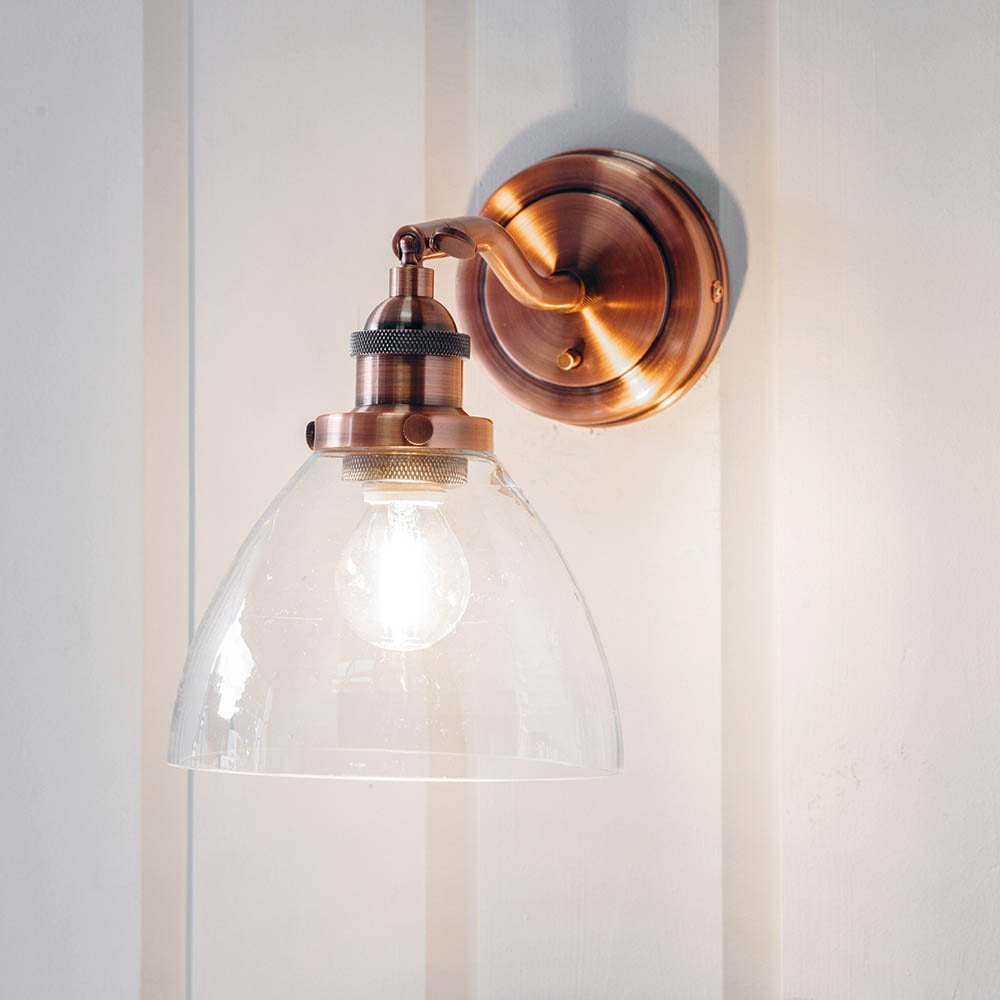 Hansen Wall Light in Copper