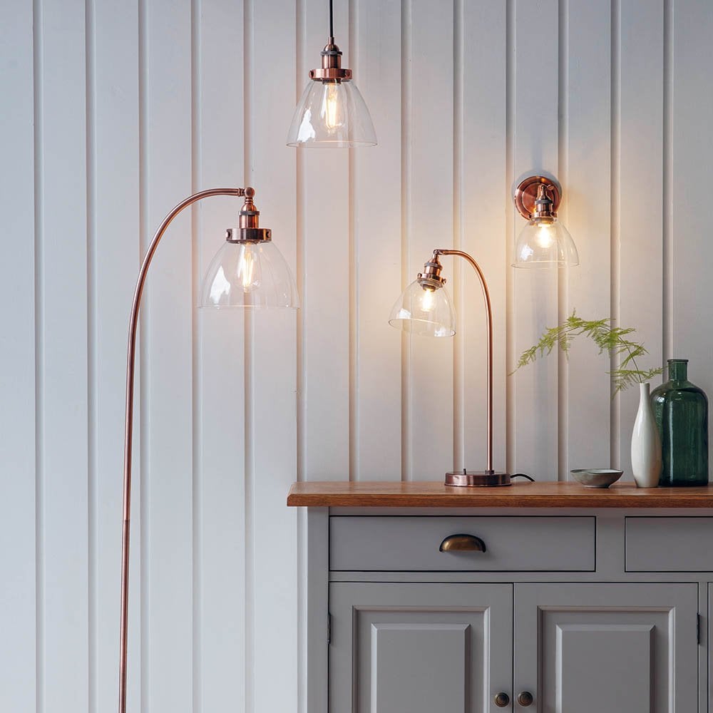 Hansen Wall Light in Copper
