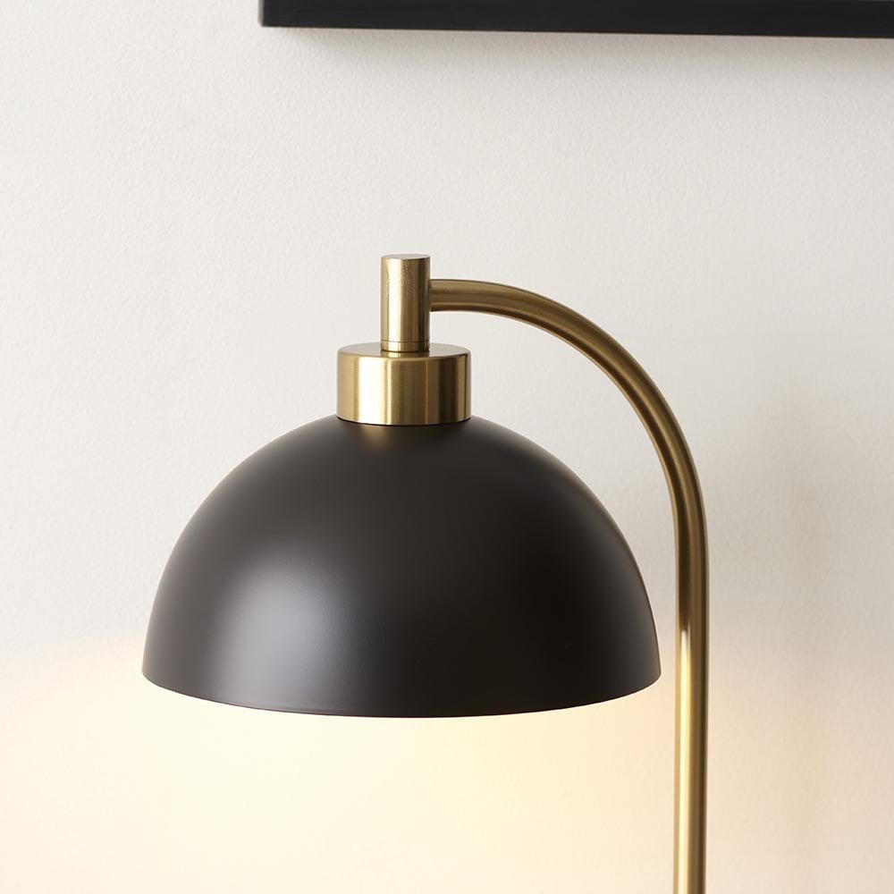 Buchanan Black & Brass Table Lamp