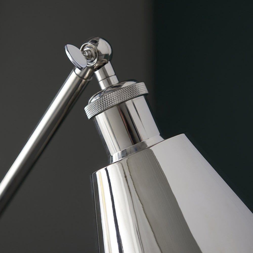 Hal Nickel Floor Lamp