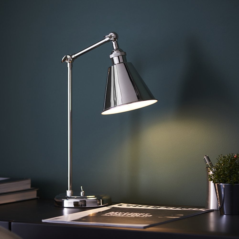 Hal Nickel Table Lamp