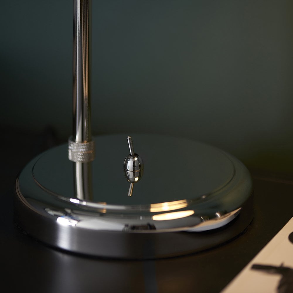 Hal Nickel Table Lamp