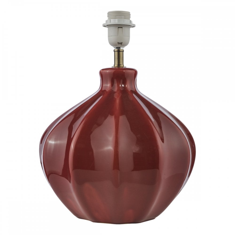 Amrita Red Base Only Table Lamp
