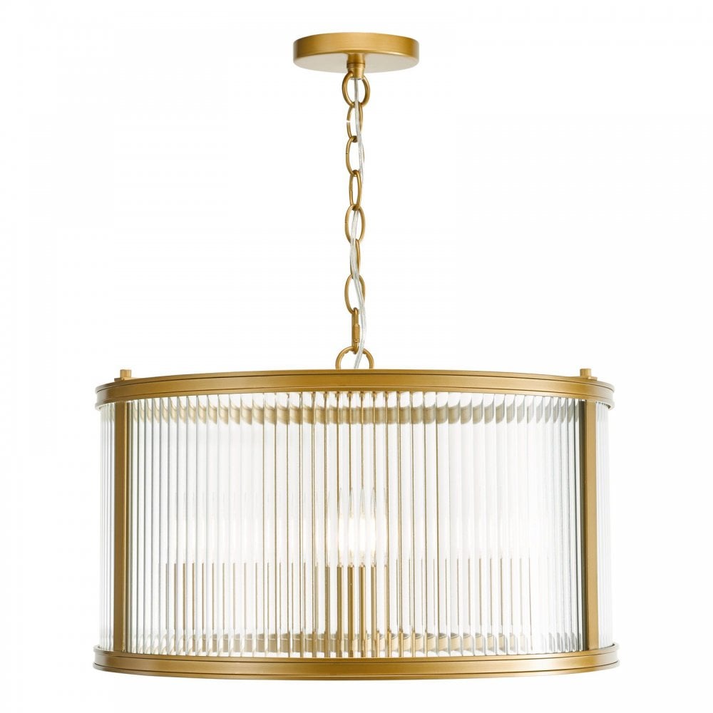 Bianka 3 Light Pendant in Bronze Finish