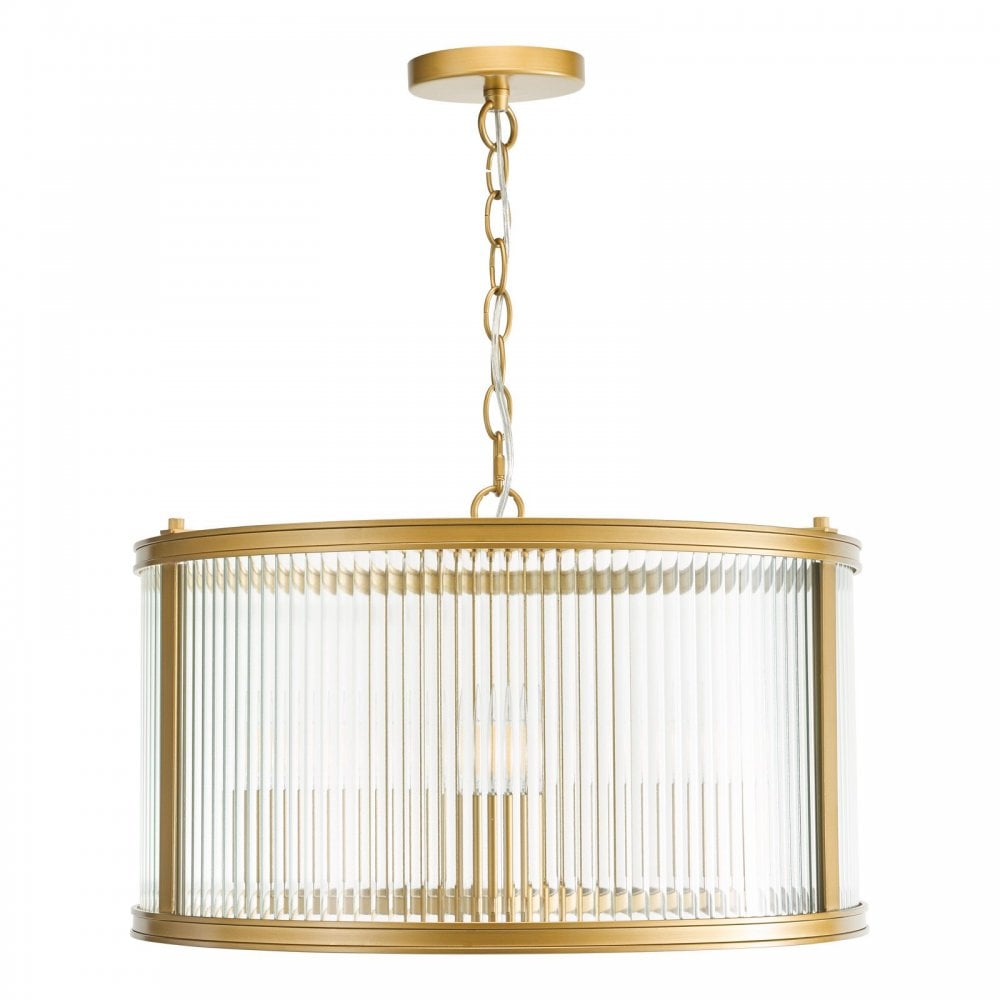 Bianka 3 Light Pendant in Bronze Finish