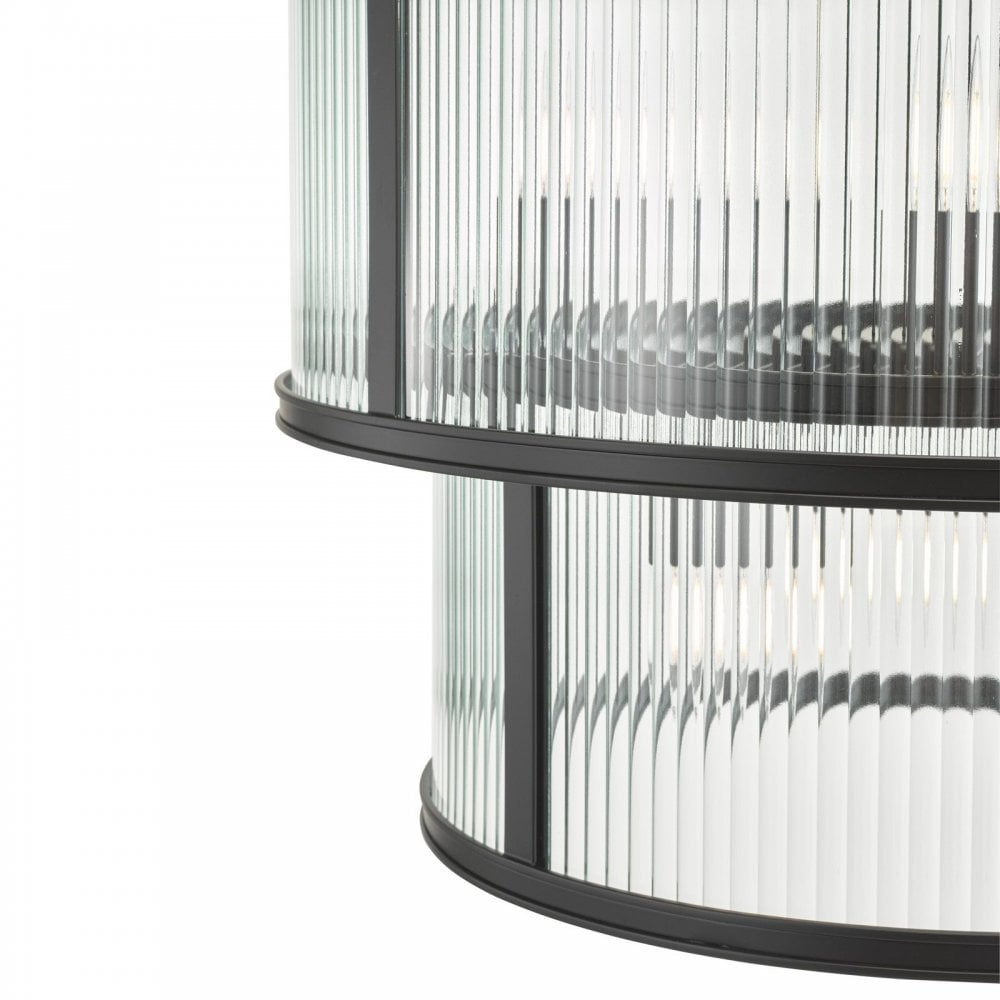 Bianka 6 Light Pendant in Matt Black